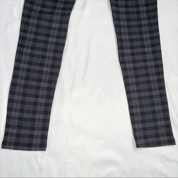 Wit & Wisdom Ab-Solution Ponte Black & Gray Plaid Skinny Pants Size 0 NWT - Picture 12 of 13